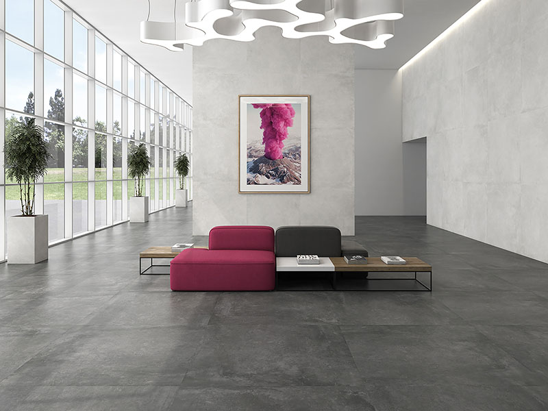 Feinsteinzeugfliesen matt 120x120cm